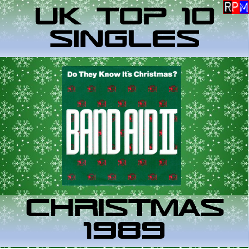 UK TOP 10 SINGLES : CHRISTMAS 1989