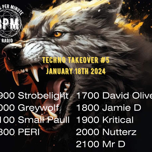 Techno Takeover (BPM Radio 057)