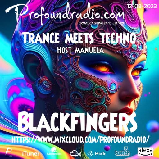 BLACKFINGERS TECHNO ZONE #20 ON TRANCE MEETS TECHNO 12/09/232