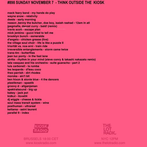 #898 NEW TRAVIS SCOTT | IRREVERSIBLE ENTANGLEMENTS | MOROKA | GROOVY D | TRANS-4M | REASON