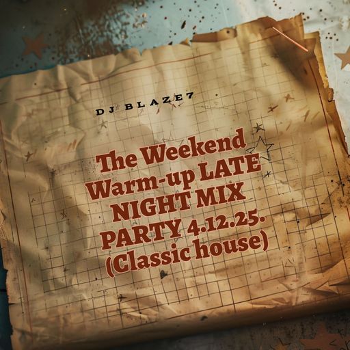 The Weekend Warm-up LATE NIGHT MIX PARTY 4.12.25. (Classic house)