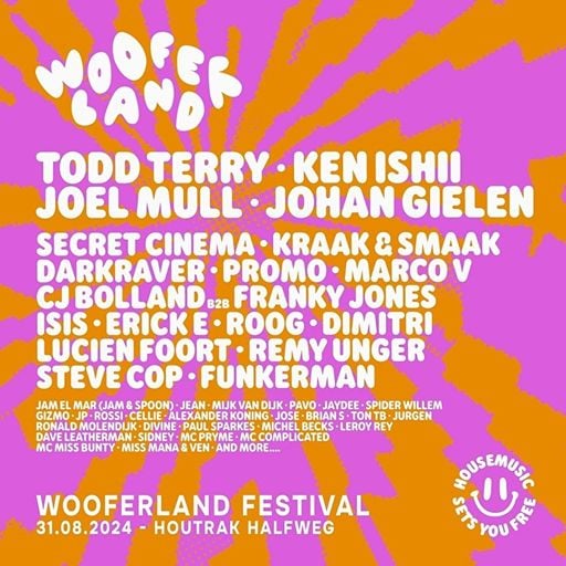 Mijk van Dijk at Wooferland Festival (Amsterdam-NL) - 31 August 2024