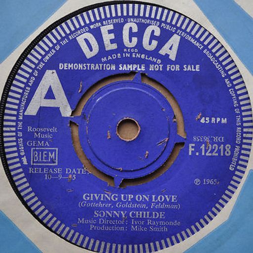 NORTHERN SOUL - GIVING UP ON LOVE