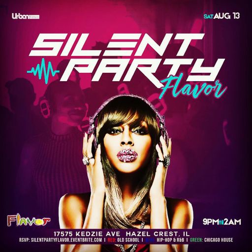 A Night @ Flavor Brunch - Chicago Southland Silent Party - 13 August 2016