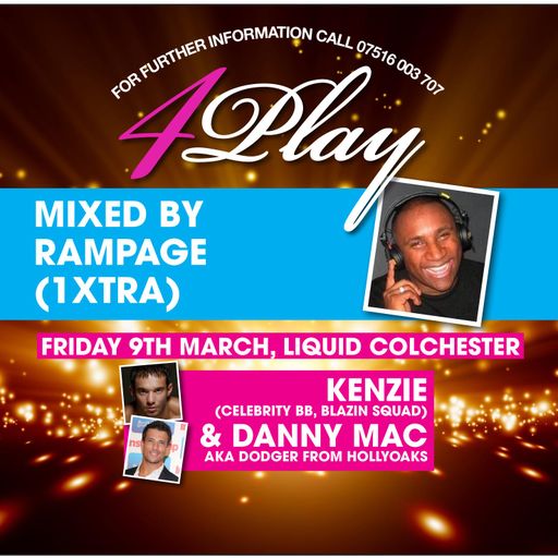 RAMPAGE - 4 PLAY, LIQUID COLCHESTER MIX PART 2