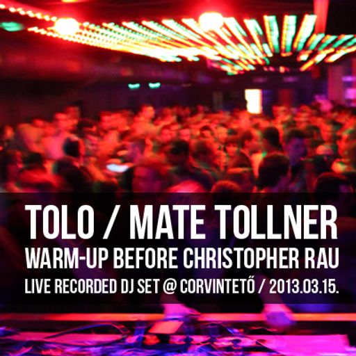 Tolo / Mate Tollner - Warm-up before Christopher Rau (15.03.2013., Corvinteto) 