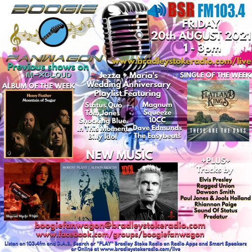 Boogie Fanwagon 20th August 2021