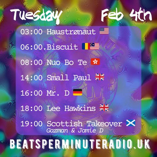 Bpm Radio, Tuesday Choons, vol 37 04/02/25