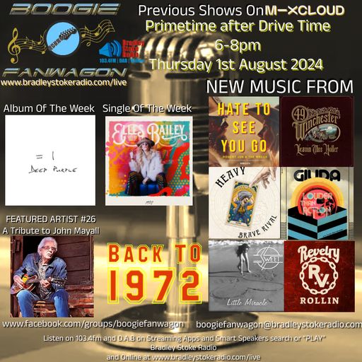 Boogie Fanwagon 1st August 2024