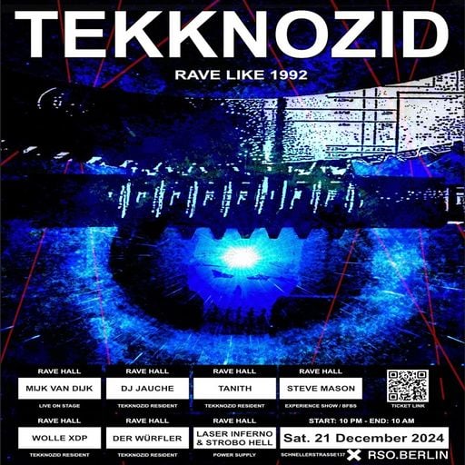 Tanith at "Tekknozid - Rave Like 1992" @ R.S.O (Berlin-Germany) - 21 December 2024