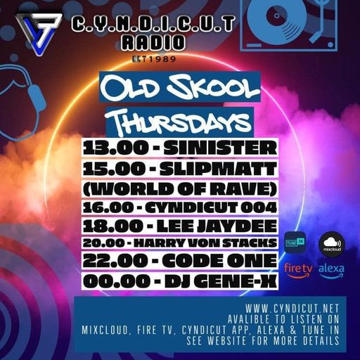 Dj-Sinister - Live On Cyndicut Radio - 05-01-2024