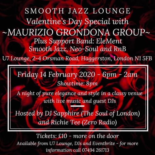 DJ Sapphire's Smooth Jazz and Soul show on The Soul of London on 6 January 2020