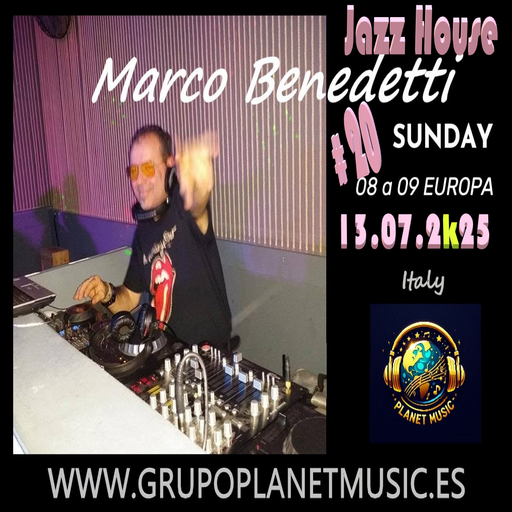 Marco Benedetti Dj for PLANET MUSIC RADIO # 20 BROKEN BEAT & NU JAZZ