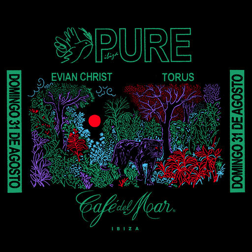 PURE at CAFE DEL MAR w/ TORUS - 31st August 2025