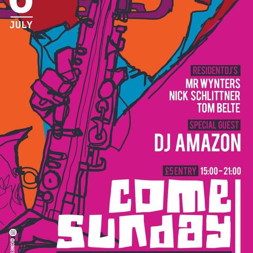DJ AMAZON COME SUNDAY BIRMINGHAM 6.7.25