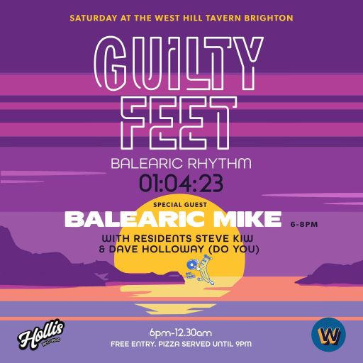 Balearic Mike – Live @ Guilty Feet; Balearic Rhythm – 01/04/2023 (The Full Horror)