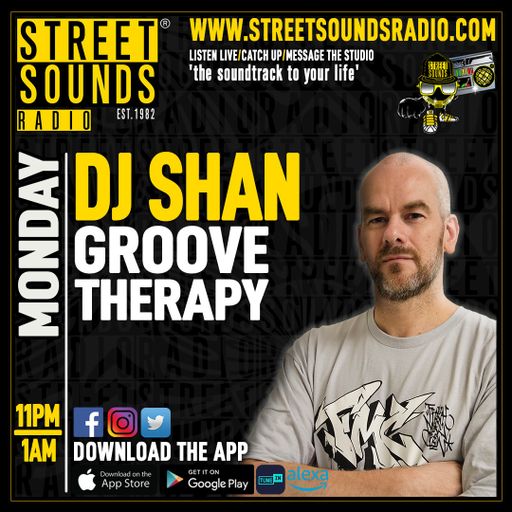 DJ Shan with Groove Therapy on Street Sounds Radio 2300-0100 15/09/2025