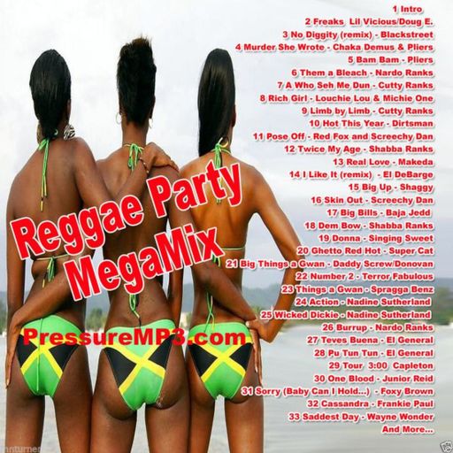 Reggae Party Megamix (PressureMP3 Mixtape)