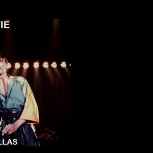 Bowie Live at Convention Center, Dallas 10 April 1978  Isolar II Tour