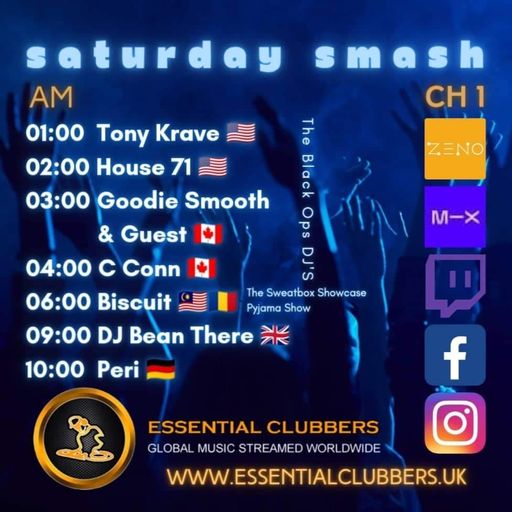 Biscuit-Saturday Pajama Show-The Wonky Edition-Live on Essential Clubbers Radio 5.11.2022
