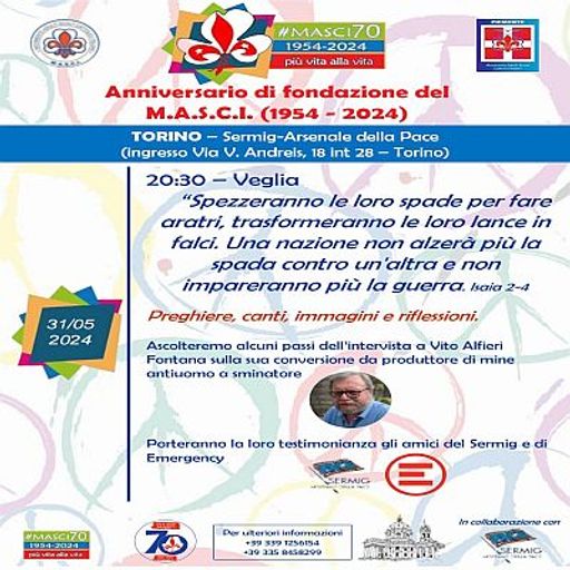 Veglia Masci Piemonte 70