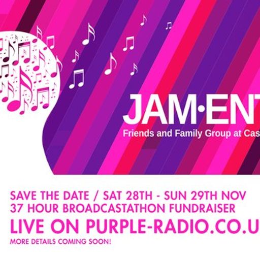Jam-entia fundraiser show on Purple Radio