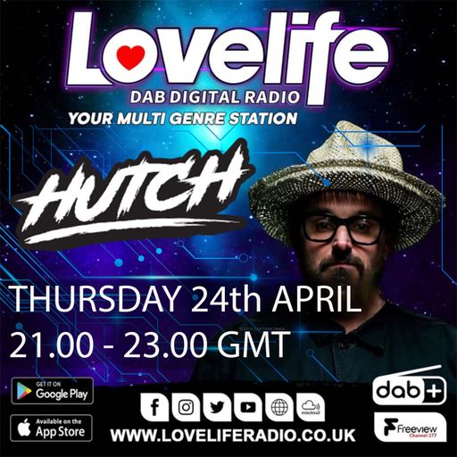 Love Life Radio Hutch Presents 'Music To Put Your Lipstick On Too' (24th April 2025)