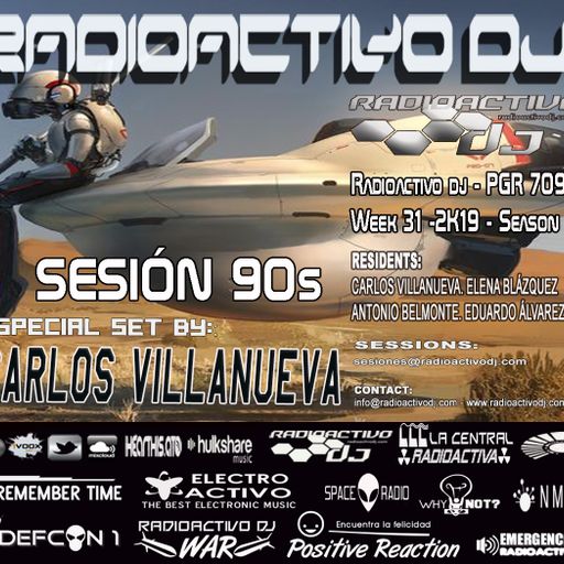 RADIOACTIVO DJ 31-2019 BY CARLOS VILLANUEVA