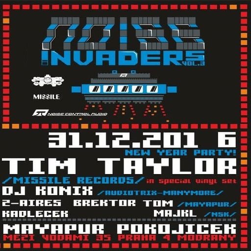 Tim Taylor at "Noise Invaders Vol. 3 - New Year Party" (Modřany - Czech Republic) - 31 December 2016