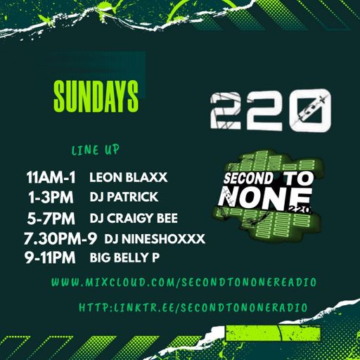DJ paTRICK Live @ Second To None Radio 02.10.2024
