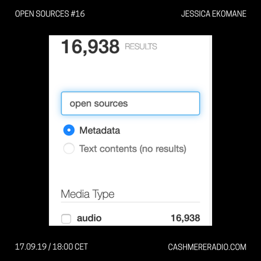Open Sources #17: A selection from the Free Music Archive on archive.org 15.10.2019