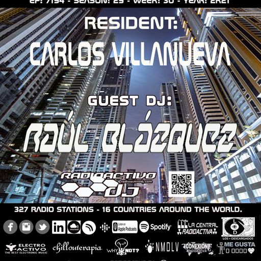RADIOACTIVO DJ 30-2021 BY CARLOS VILLANUEVA