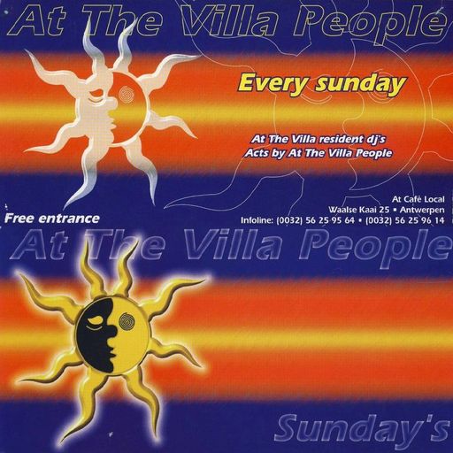Laurent Warin at "At The Villa People" @ Café Local (Antwerpen-Belgium) - 5 September 1997