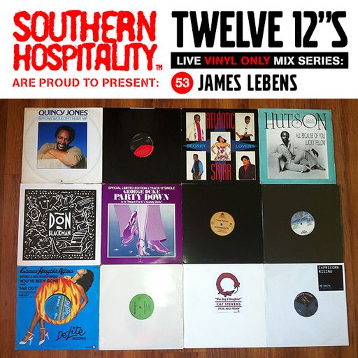 Twelve 12's Live Vinyl Mix: 53 - James Lebens
