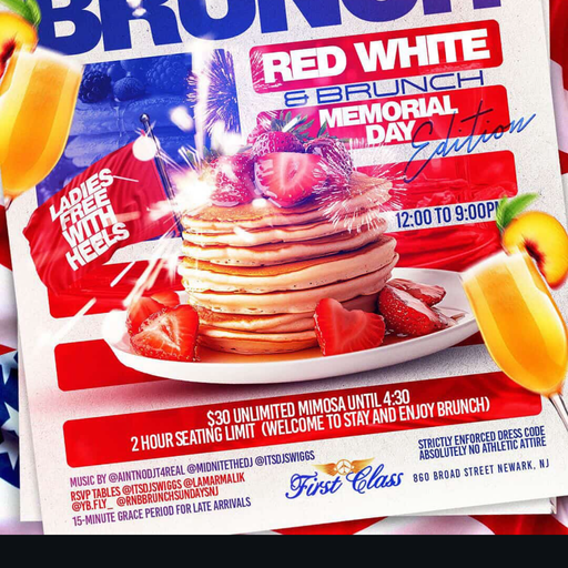 @DJT4REAL OPENING SET @ R&B BRUNCH SUNDAYS INSIDE OF FIRST CLASS DOWNTOWN NEWARK (5/25/25)