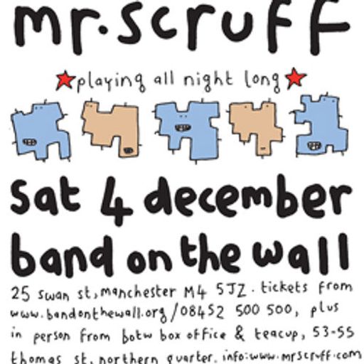 Mr Scruff live DJ mix from Band On The Wall, Manchester, Saturday 4th December 2010