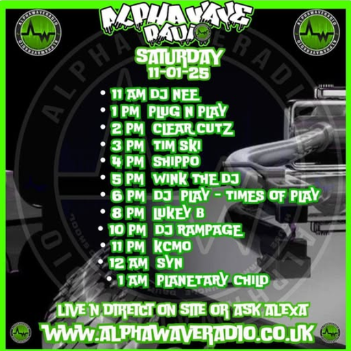 ALPHA WAVE RADIO JAN. 12TH 2025