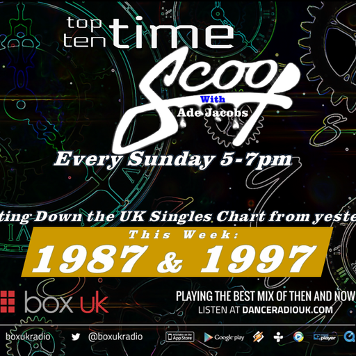 Ade Jacobs - Top 10 Time Scoop 1987 & 1997 - Box UK - 25/11/18