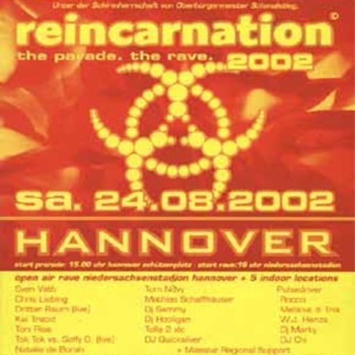 Sven Väth at Reincarnation Open Air Rave (Hannover - Germany) - 24 August 2002