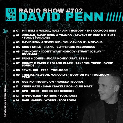 Urbana Radio Show by DAVID PENN #702