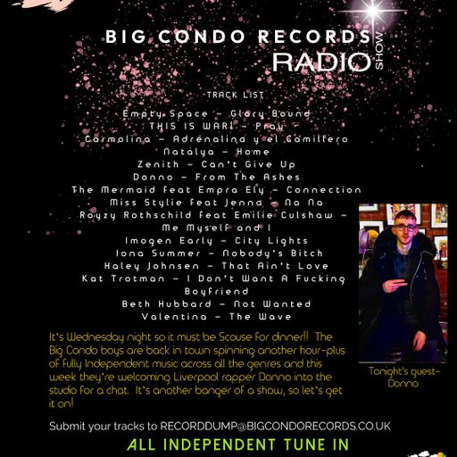 Big Condo Records Radio Show: Donno (05/03/2025)