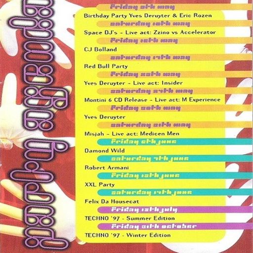 Zzino at "Red Bull Party" @ Rave-Zone Montini (Sint-Truiden - Belgium) - 17 May 1997
