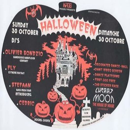 Cedric (CP) at "Halloween" at Cherry Moon (Lokeren - Belgium) - 30 October 1994