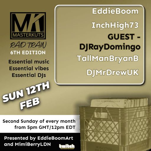 MasterKuts Raid Train 12th February 2023 (Boogie Session)