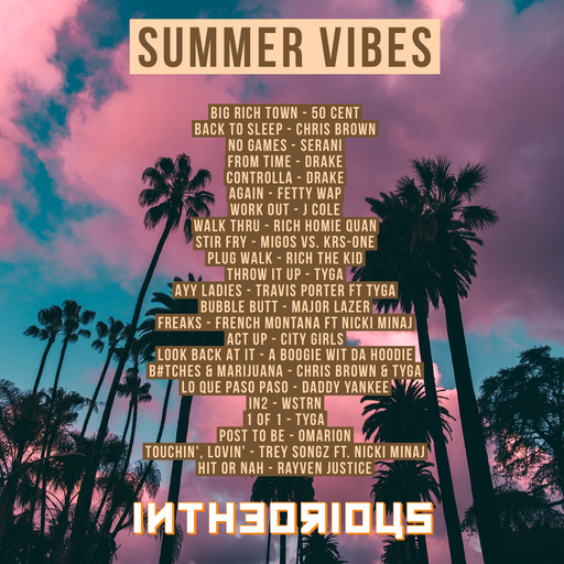 Summer Vibes 2019 PT1 | RnB, HipHop, UK, Bash, Spanish| @intheorious
