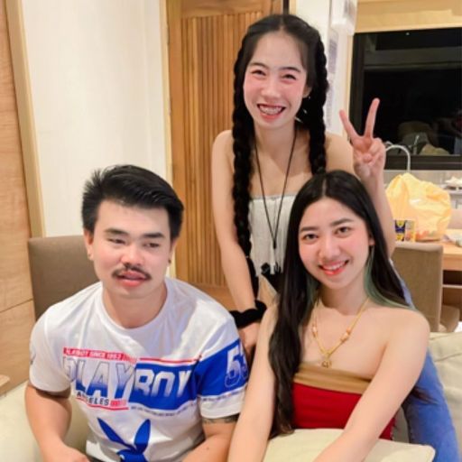 ดูดแปดขายสอง ฉลองงานเส้น by.โอรีโอ้ กุ้งซิ่ง ของดี อำเภอ บางแพ