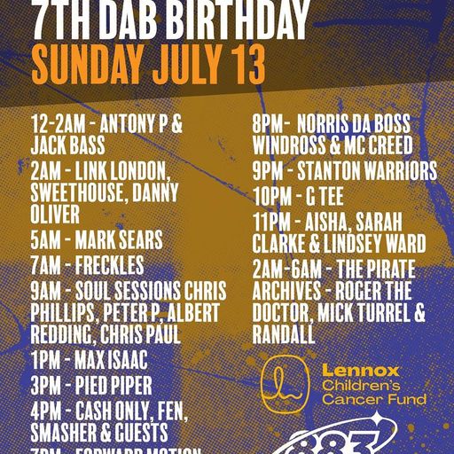 Aisha Sarah Clarke Lindsey Ward - 883.centreforce DAB+ - 13 - 07 - 2025 .mp3