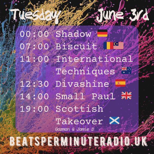Biscuit- Tuesday Techno Crunch- Live on Beats Per Minute Radio 3.6.2025