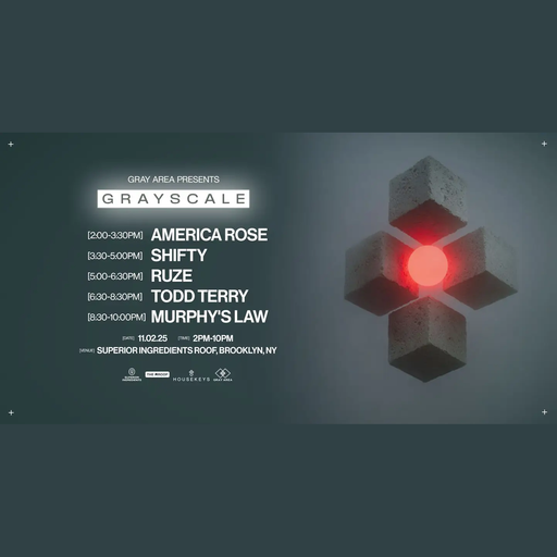 Todd Terry at "Grayscale" @ Superior Ingredients (New York-USA) - 2 November 2025