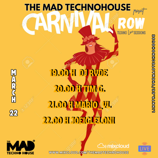 DJ RYDE /TMTH CARNIVAL ROW TECHNO SESSIONS PART IV 22.03.25